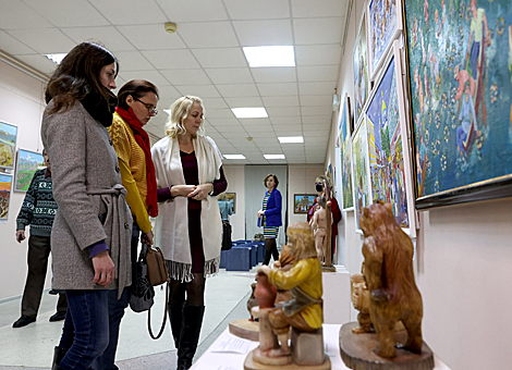 In situ art exhibition in Vitebsk