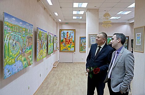 In situ art exhibition in Vitebsk