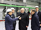 Aleksandr Lukashenko visits the Belarusian nuclear power plant