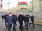 Aleksandr Lukashenko visits the Belarusian nuclear power plant