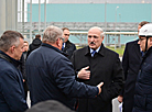 Aleksandr Lukashenko visits the Belarusian nuclear power plant