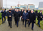 Aleksandr Lukashenko visits the Belarusian nuclear power plant