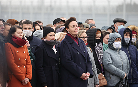 Speech to the workers and builders of the Belarusian nuclear power plant 