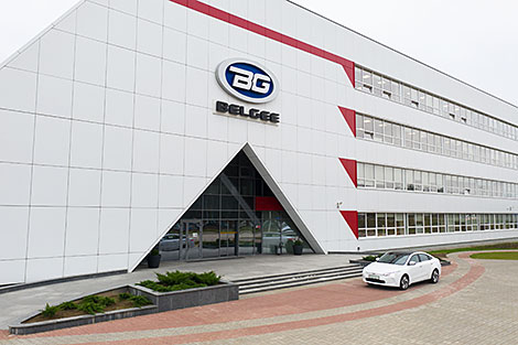 Belarusian car manufacturer BelGEE in Borisov region 