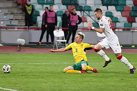 Ліга нацый УЕФА: Беларусь – Літва (2:0)