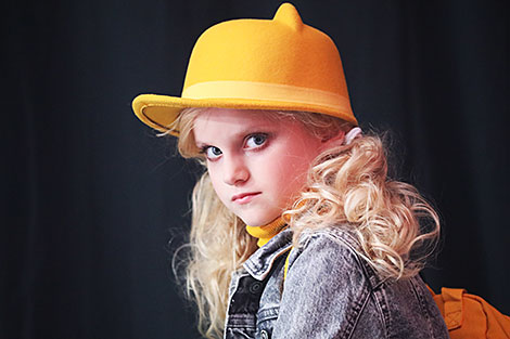 Junior model contest in Gomel