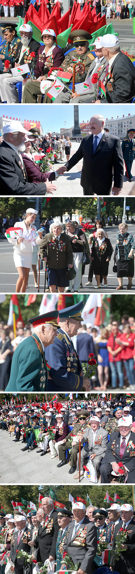 Во время церемонии 