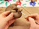 Technology of making clay toys in Vitebsk Oblast