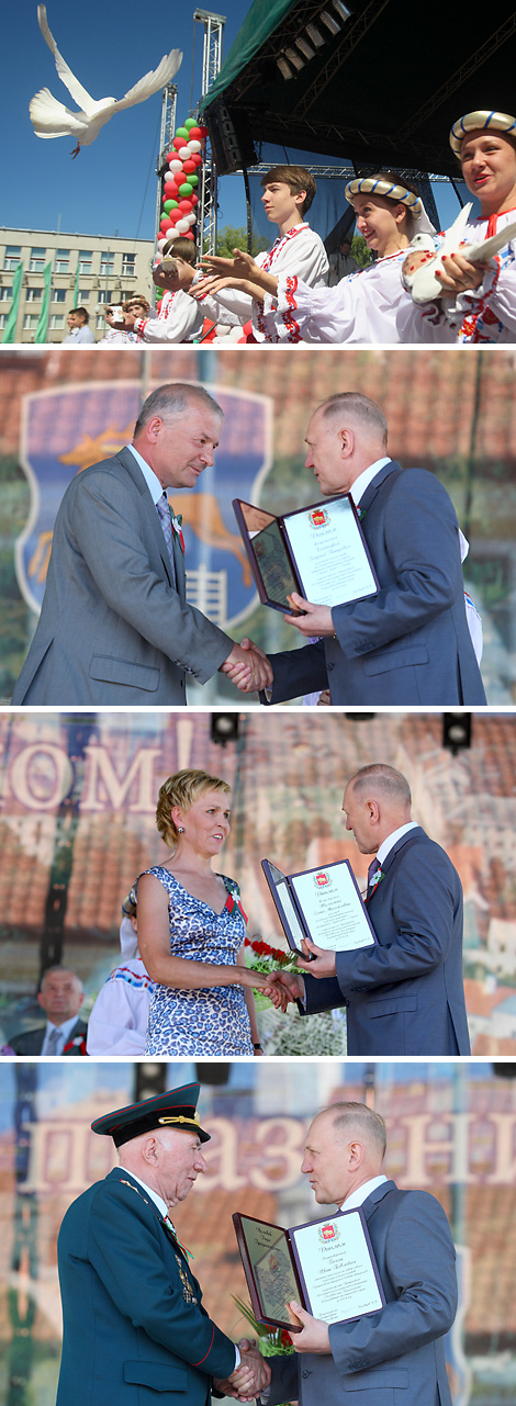 Сeremony to honor the winners of the Person of the Year of Grodno Oblast Award