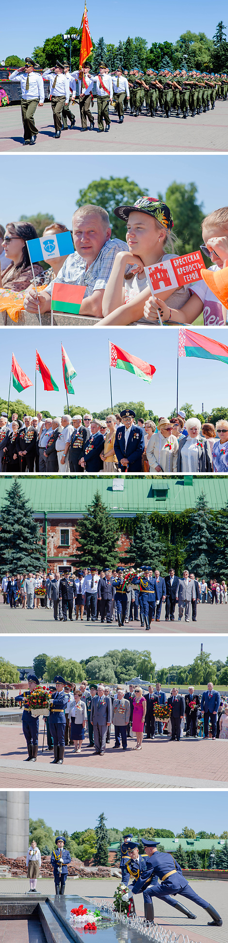 Belarus Independence Day in the Brest Hero Fortress