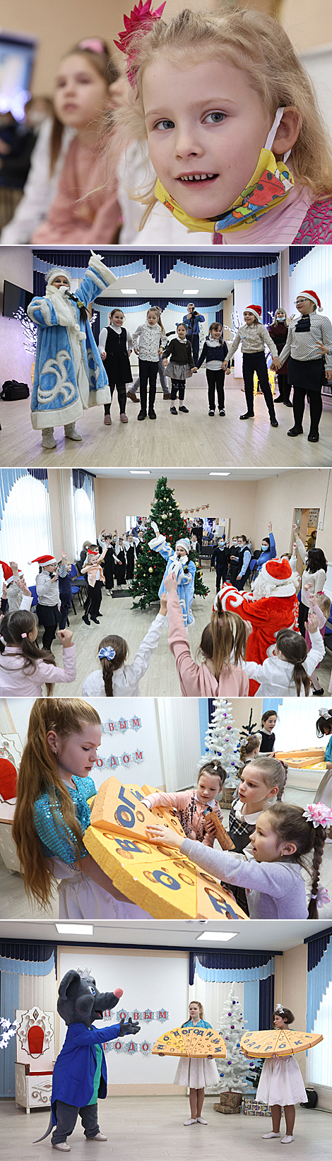 Children's charity campaign in Polotsk