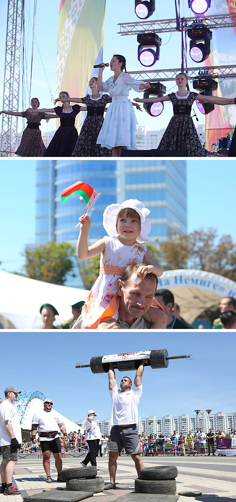 In the streets of Minsk on Belarus’ Independence Day