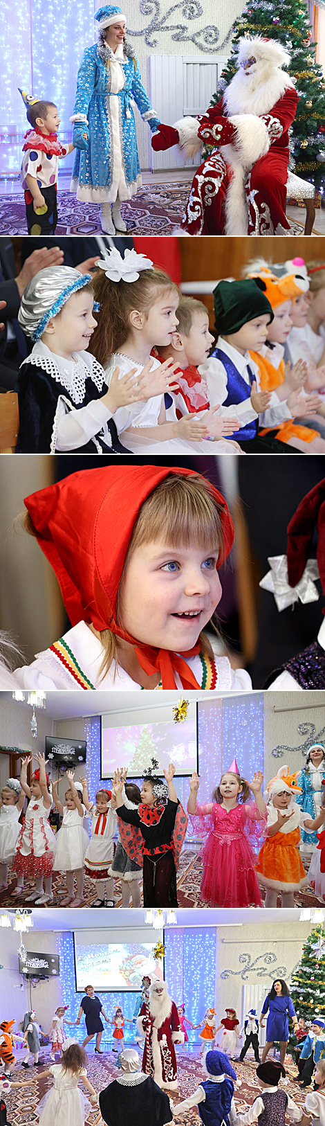 Children's charity campaign in Vitebsk
