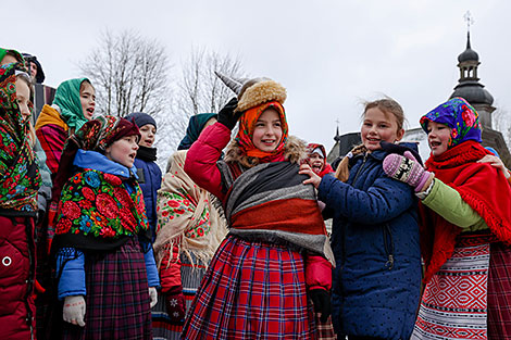 Christmas rite performed in Strochitsy