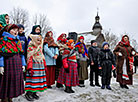 Калядныя гулянні ў Строчыцах