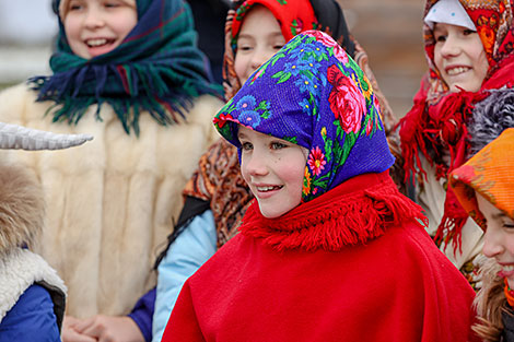 Калядныя гулянні ў Строчыцах