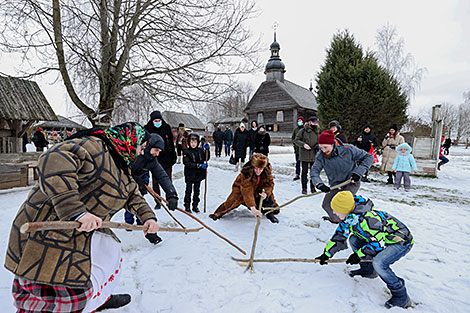 Christmas rite in Strochitsy