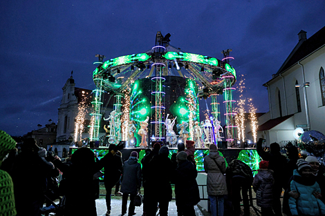 Christmas Merry-go-Round show in Minsk