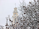 Снежный пейзаж в Витебске 