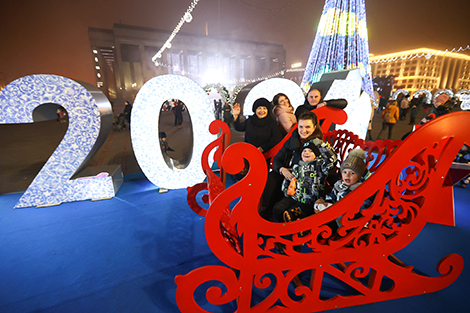 New Year's Eve: Belarus rings in 2021