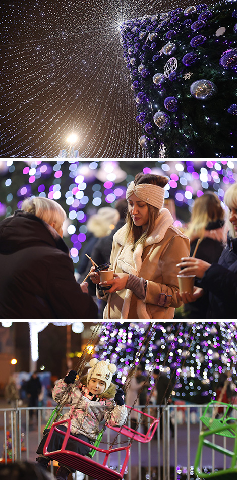 Minsk rings in the New Year