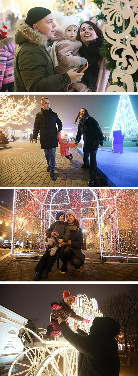 Minsk rings in the New Year