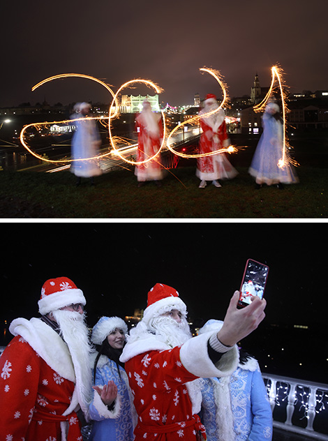 New Year’s day celebrations in Grodno