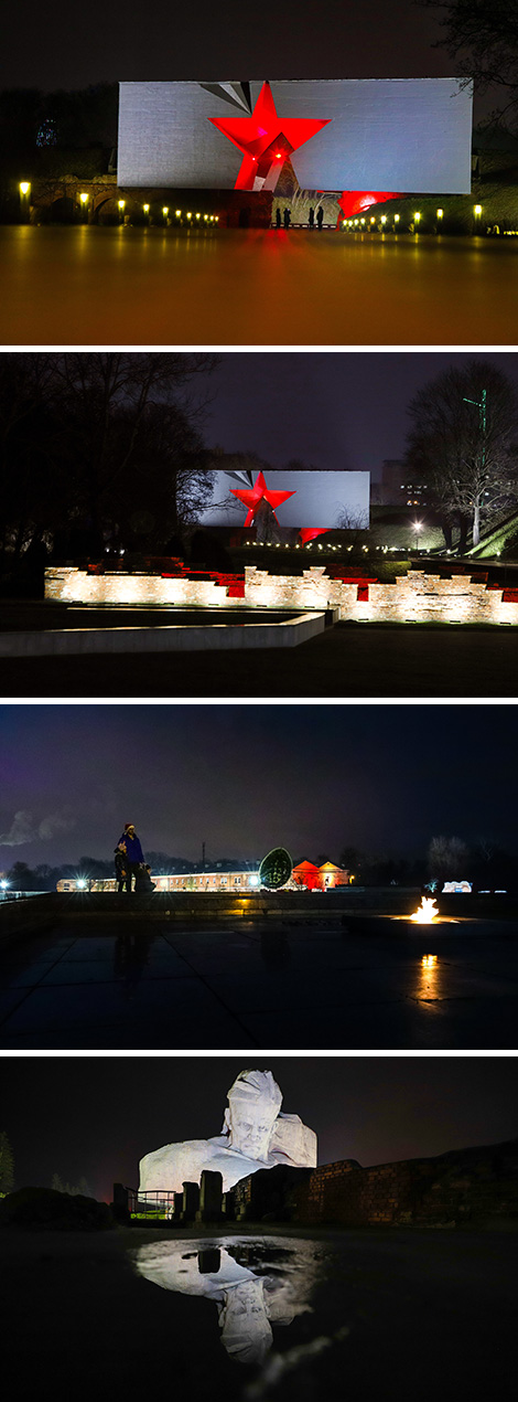 New illumination in Brest Fortress 