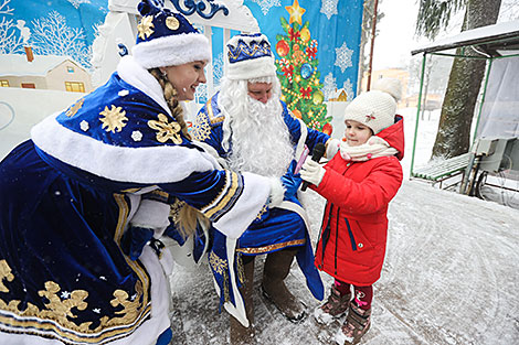 Прыдзвінская рэзідэнцыя Дзеда Мароза ў Віцебскім раёне