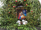 在布列斯特的圣尼古拉斯驻军大教堂里为圣诞节做准备