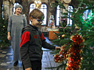 Preparations for Christmas in St. Nicholas Garrison Cathedral in Brest