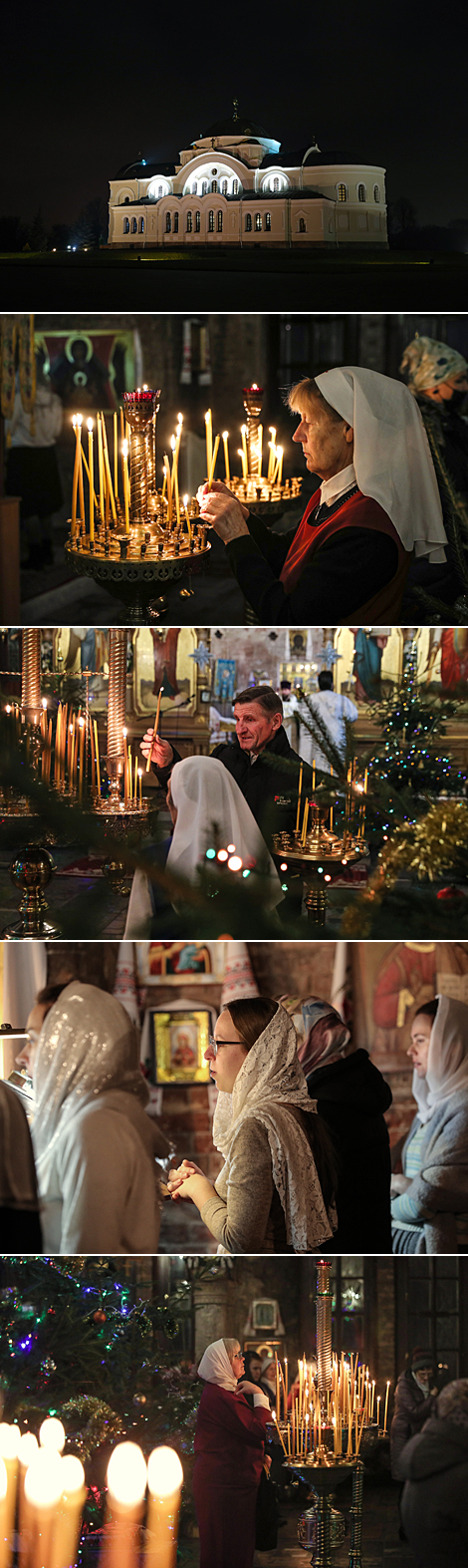 Festive service in St. Nicholas Garrison Cathedral in Brest Fortress