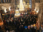 Festive service in St. Nicholas Garrison Cathedral in Brest Fortress