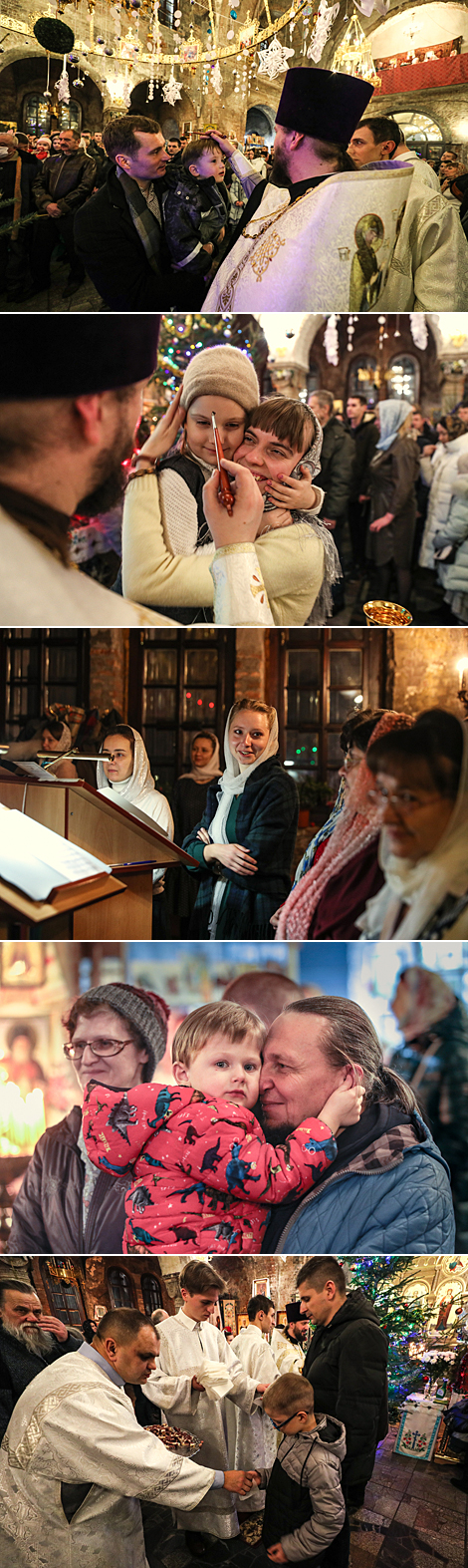 Festive service in St. Nicholas Garrison Cathedral in Brest Fortress