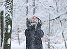 Minsk blanketed in snow