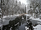 Winter landscapes in the Blue Lakes reserve