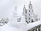 Minsk blanketed in snow