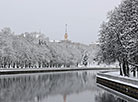 View of the Svisloch River in Minsk