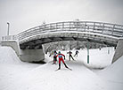 Ski run in the Vesnyanka neighborhood in Minsk