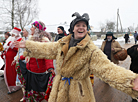 Christmas caroling in Mogilev District