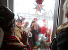 Christmas caroling in Mogilev District