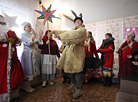 Christmas caroling in Mogilev District