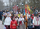 Kolyady rite performed in Vitebsk