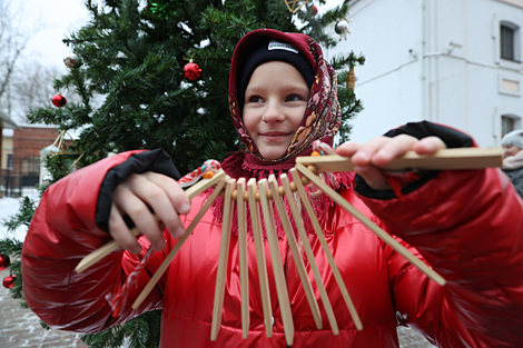 Kolyady rite performed in Vitebsk