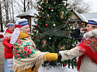 Kolyady rite performed in Vitebsk