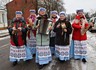 Kolyady rite performed in Vitebsk
