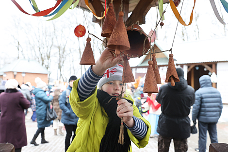 Kolyady rite performed in Vitebsk