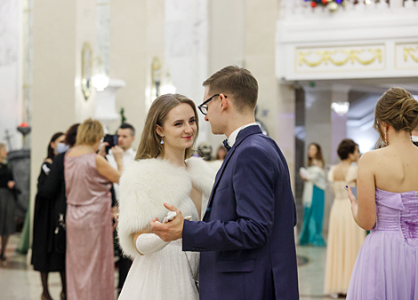 Old New Year's Eve Ball at the Bolshoi Theater