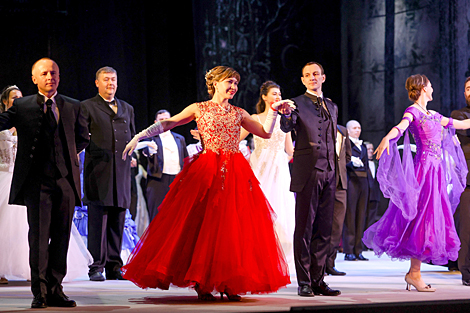 New Year's ball in Bolshoi Theater