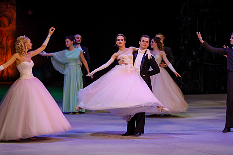 New Year's ball in Bolshoi Theater